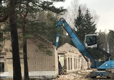 Bīstamo ēku demontāža