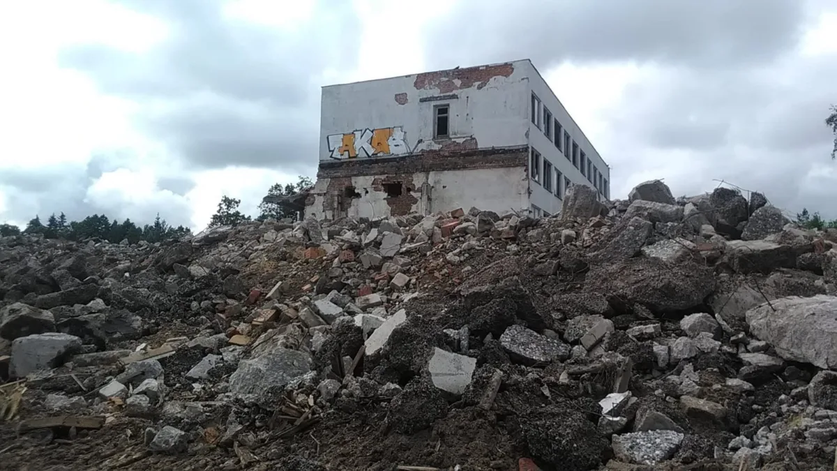 Building demolition