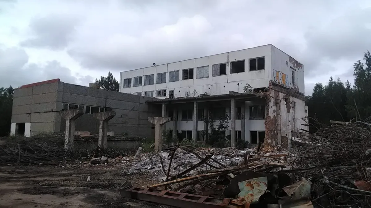 Building demolition