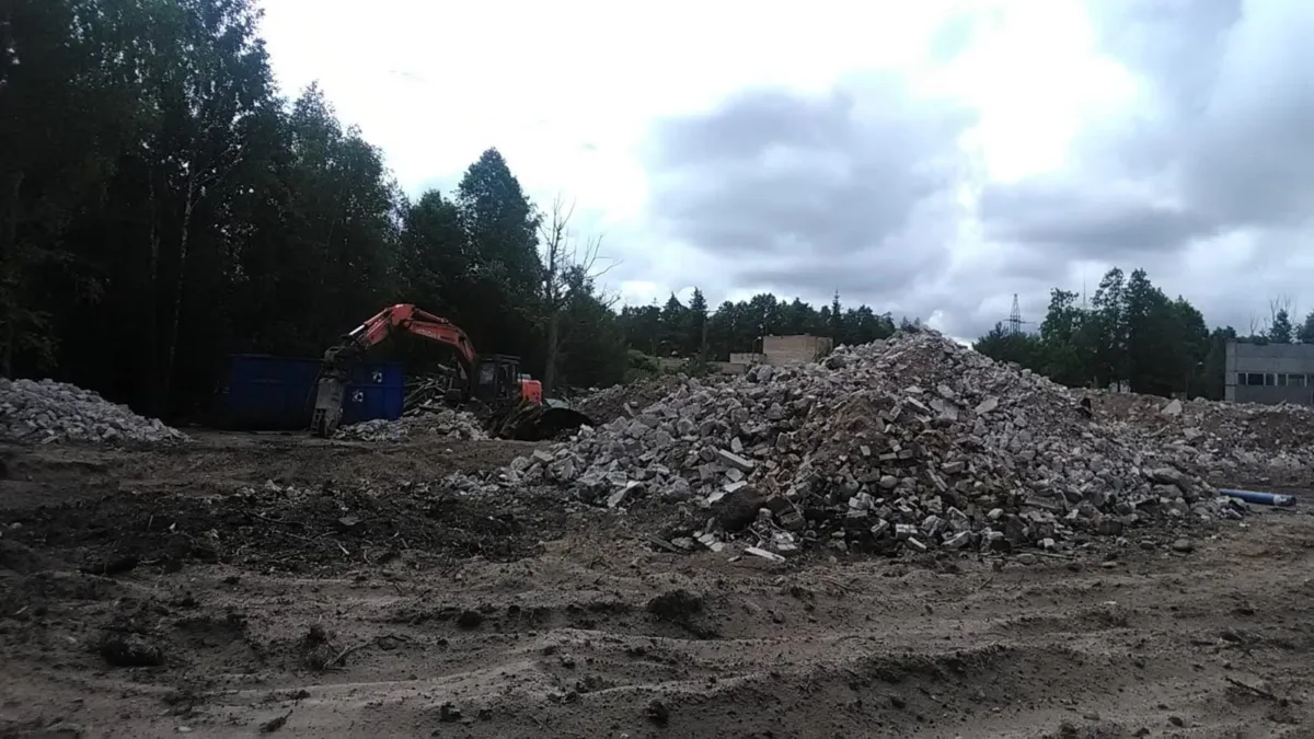 Building demolition