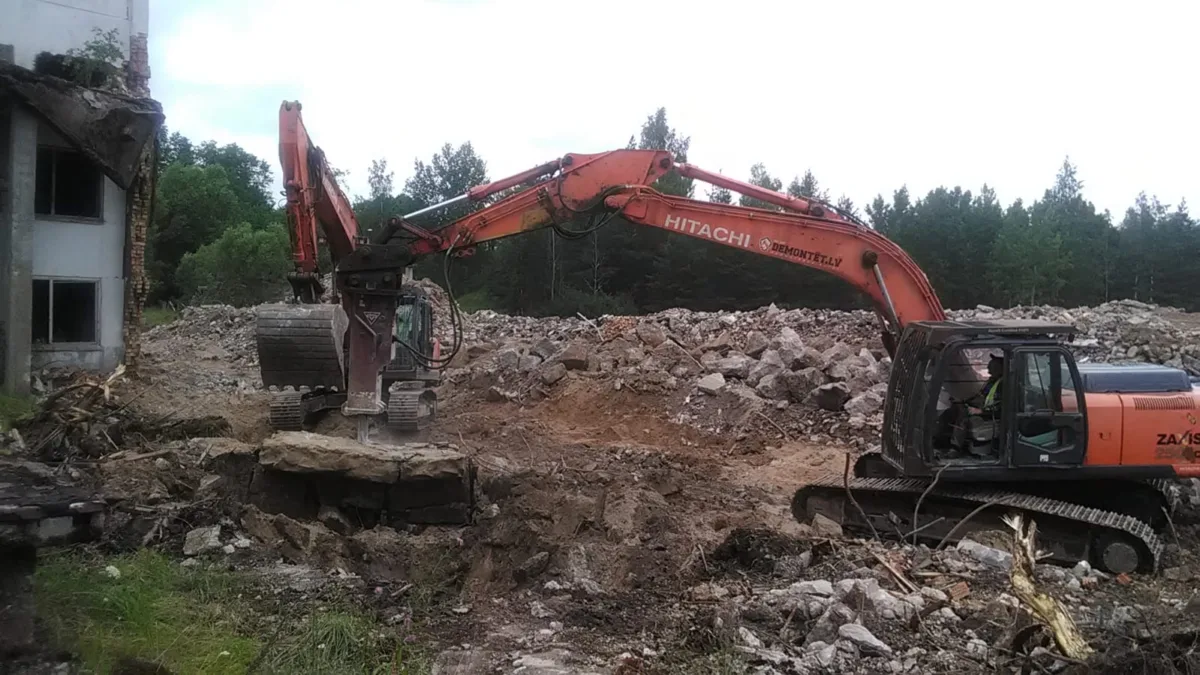 Building demolition
