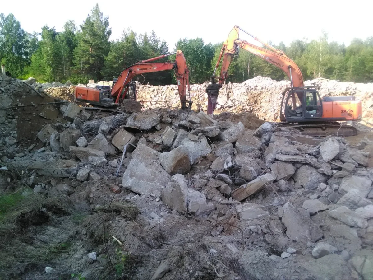Building demolition