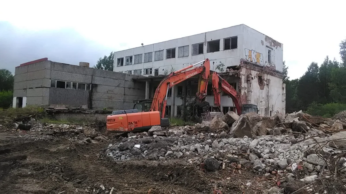 Building demolition