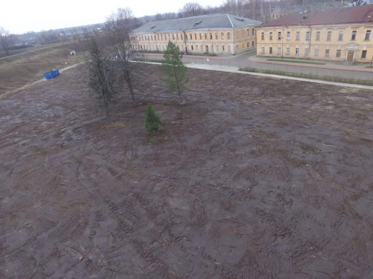 Demolition works