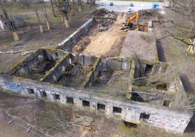 Vidi degradējošo būvju nojaukšana un teritorijas sakārtošana