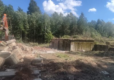 Degradētu pamatu demontāža