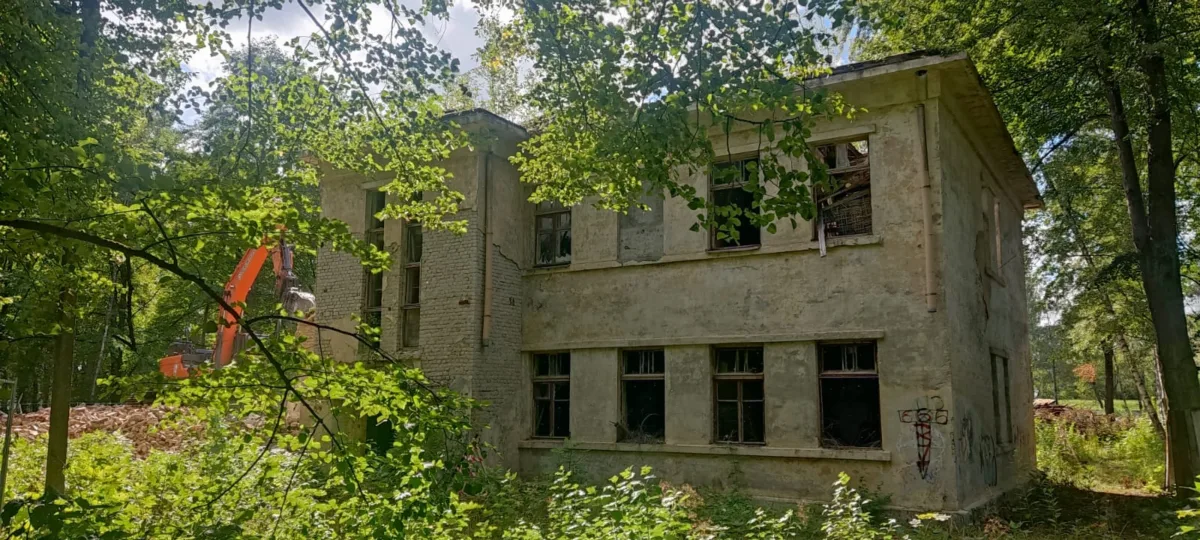 Demolition of low-value buildings, structures, and various building elements