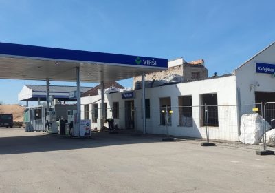 DUS ēkas demontāža