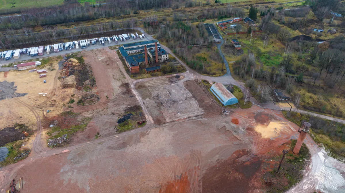Demolition of buildings and site cleanup
