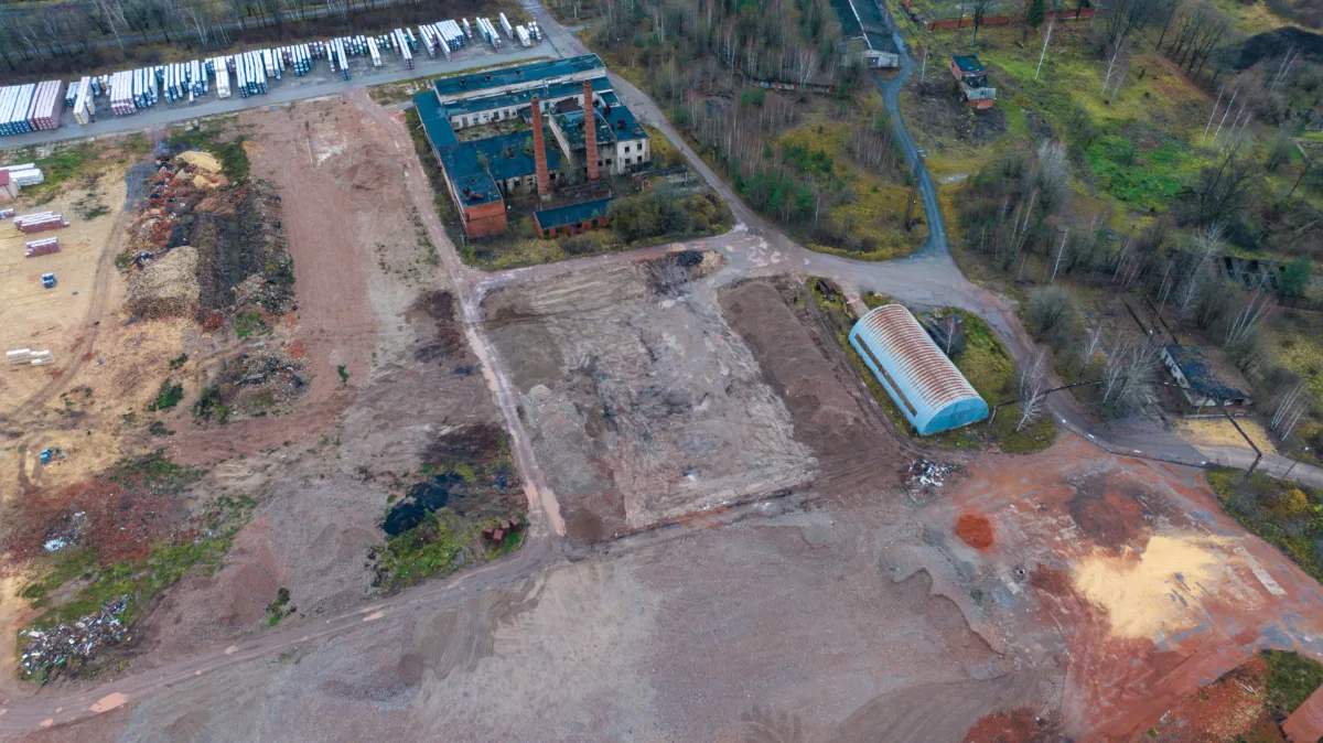 Demolition of buildings and site cleanup