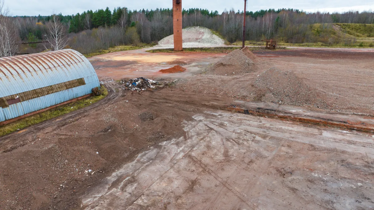 Demolition of buildings and site cleanup