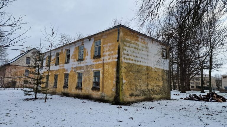 Demolition of low-value buildings and structures in Dobele