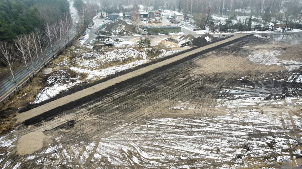 Demolition and landscaping works on Jaunciems Road for the construction of a solar power plant