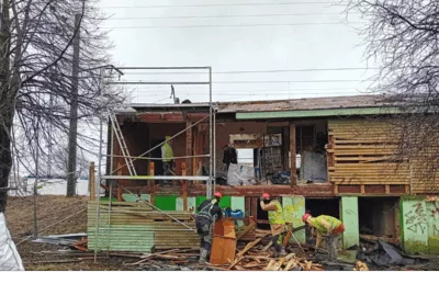 Demontāžas projekts ”Doles stacija” Salaspils