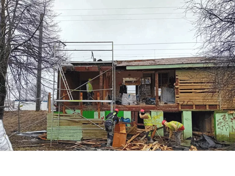 Demontāžas projekts ”Doles stacija” Salaspils