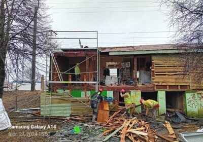 Демонтажный проект «Doles станция» в Салапилсе