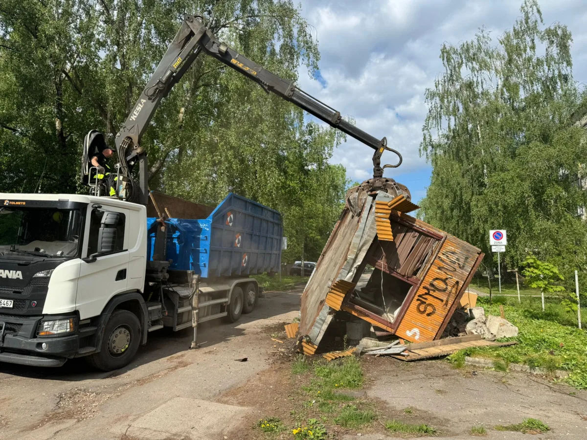 Demolition of the building and site organization on Augusta Deglava Street, Riga