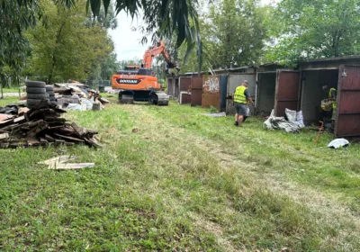 Ēkas nojaukšana un teritorijas sakārtošana