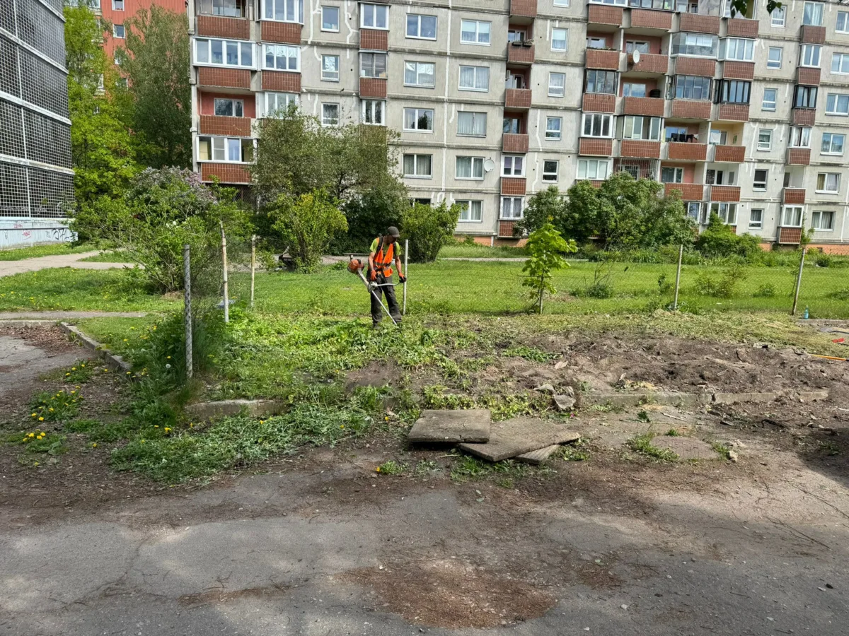 Demolition of the building and site organization on Augusta Deglava Street, Riga
