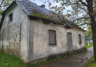 Ēkas demontāžas darbi