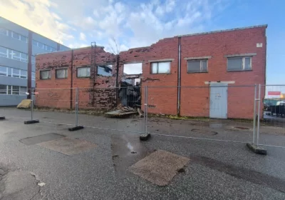 Transformatora ēkas daļas demontāža un pārbūve