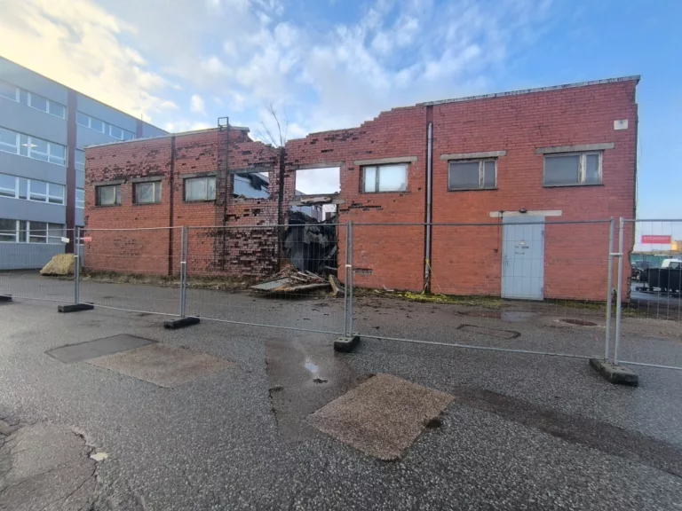 Transformatora ēkas daļas demontāža un pārbūve