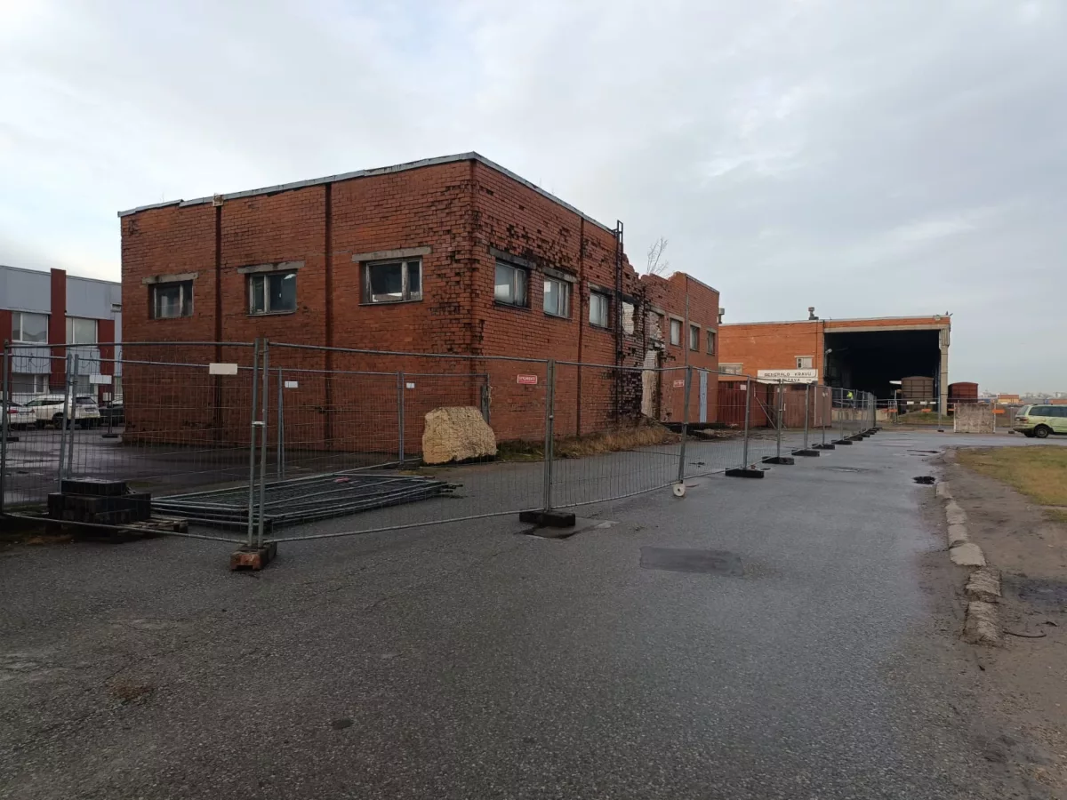 Transformatora ēkas daļas demontāža un pārbūve