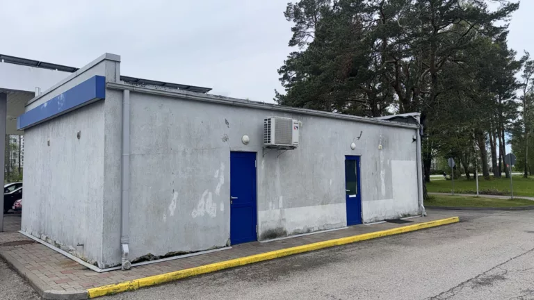 Degvielas uzpildes stacijas veikala ēkas demontāža