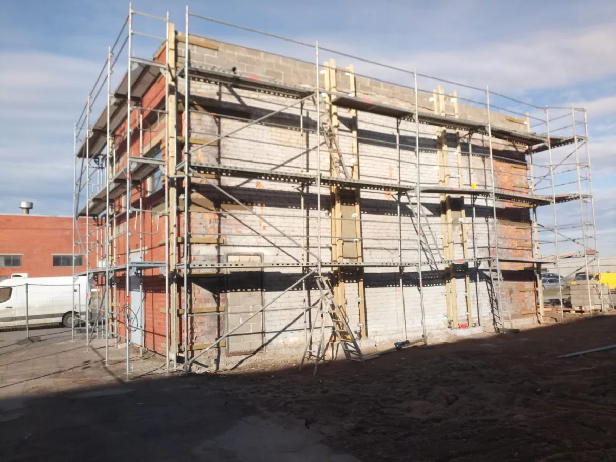 Transformatora ēkas daļas demontāža un pārbūve