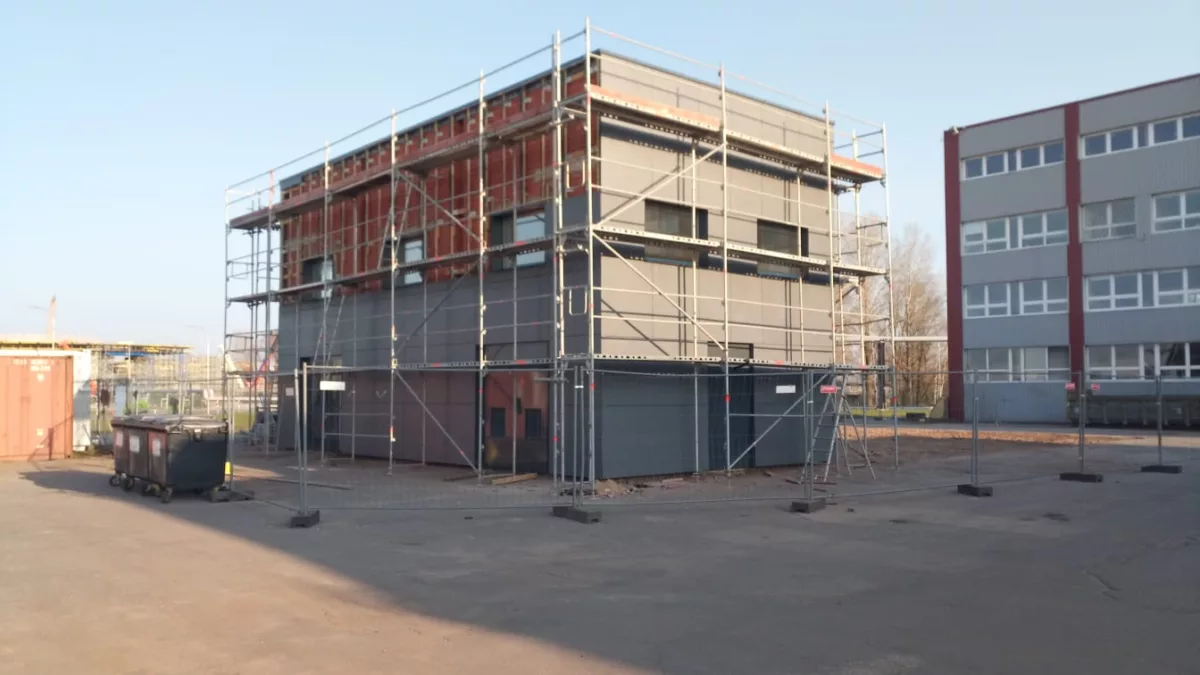 Transformatora ēkas daļas demontāža un pārbūve