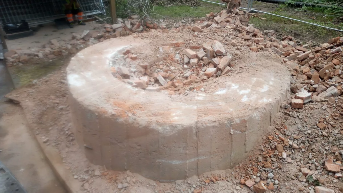 Dūmeņa demontāžas darbi