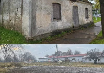 Ēkas demontāžas darbi