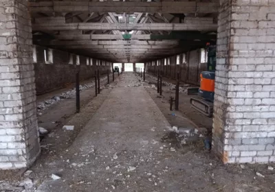 Esošās kūts ēkas pārbūve