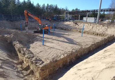 Dzelzsbetona sienas un pamatu demontāža